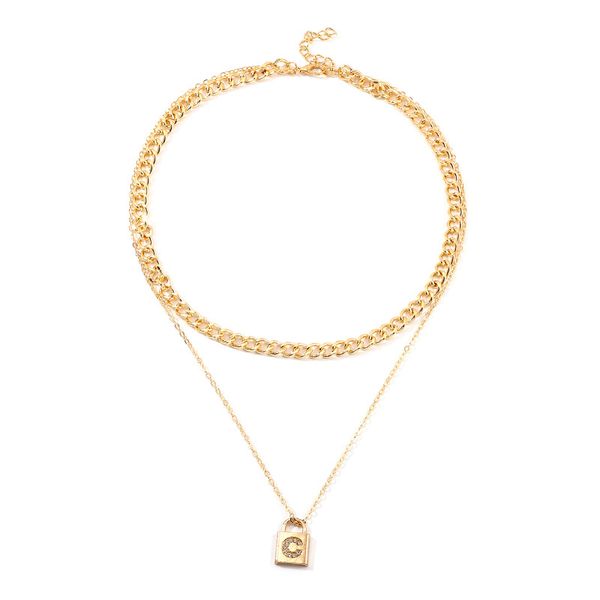 pendant necklaces alloy lock choker necklace for women jewelry collares friends chains novel girl gift accessories aesthetics suspension xl1, Silver
pendant necklaces alloy lock choker necklace for women jewelry collares friends chains novel girl gift accessories aesthetics suspension xl1, Silver