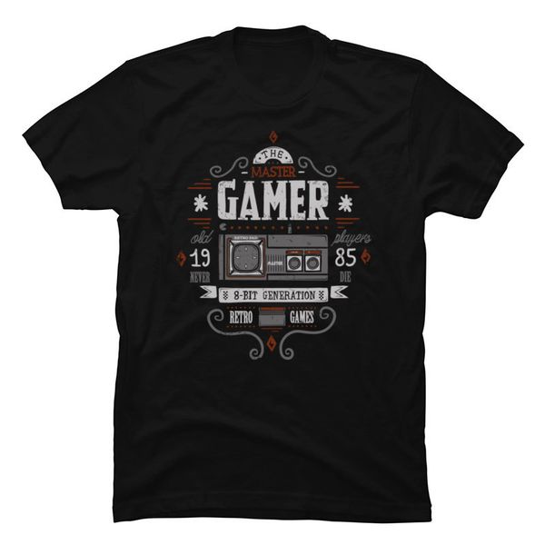 vintage master gamer 1985 8-bit game tee shirt for men new arrival party t shirts 80's funny videogame unit tshirt ing
vintage master gamer 1985 8-bit game tee shirt for men new arrival party t shirts 80's funny videogame unit tshirt ing