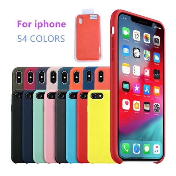 official soft pc silicone phone case for iphone 11 pro max 6 6s plus 7 8 plus x xs max xr cover solid color tpu back cover with retail box
official soft pc silicone phone case for iphone 11 pro max 6 6s plus 7 8 plus x xs max xr cover solid color tpu back cover with retail box