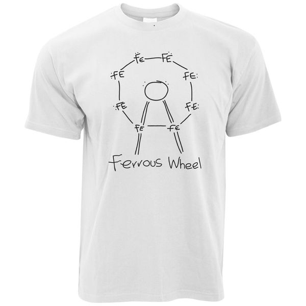 ferrous ferris wheel pun college periodic table science geek nerd mens t-shirt
ferrous ferris wheel pun college periodic table science geek nerd mens t-shirt