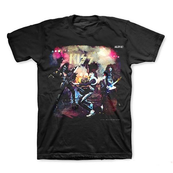 funny t shirts kiss alive i album cover men's black t-shirt 
funny t shirts kiss alive i album cover men's black t-shirt