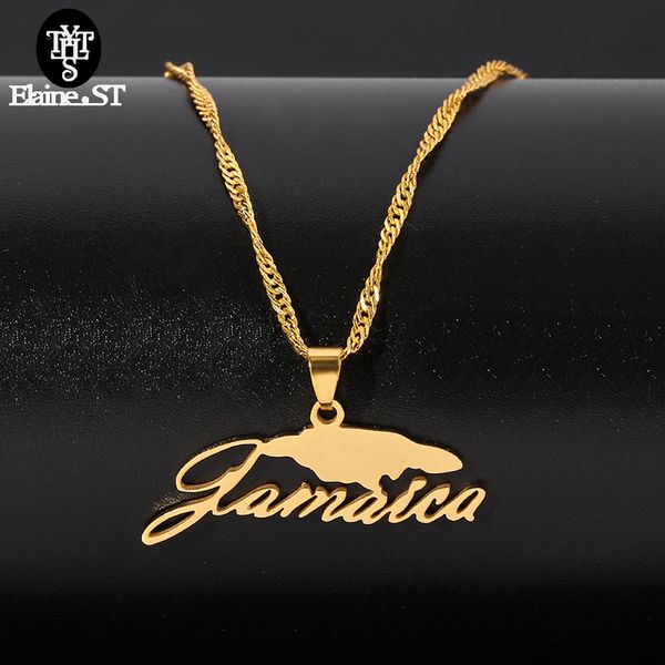 pendant necklaces wholesale jamaica map for women girls stainless steel necklace jamaican chain choker engagement jewelry, Silver
pendant necklaces wholesale jamaica map for women girls stainless steel necklace jamaican chain choker engagement jewelry, Silver