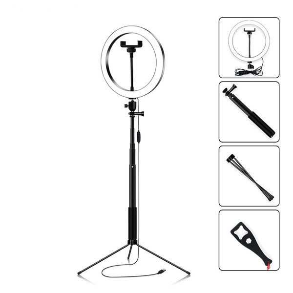 ring light 20/26cm pgraphy led selfie lighting dimmable for makeup video live studio with total 120-180cm tripod & usb plug
ring light 20/26cm pgraphy led selfie lighting dimmable for makeup video live studio with total 120-180cm tripod & usb plug
