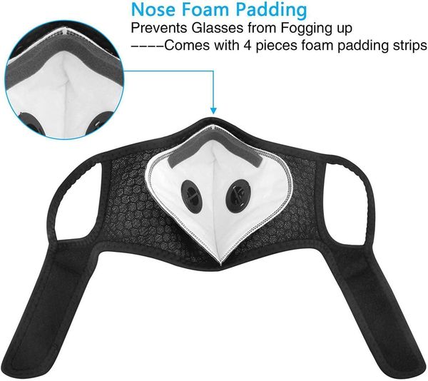 training with sport cycling face mask breathing adjustable valve pm2.5 anti-pollution runn 2ou91
training with sport cycling face mask breathing adjustable valve pm2.5 anti-pollution runn 2ou91