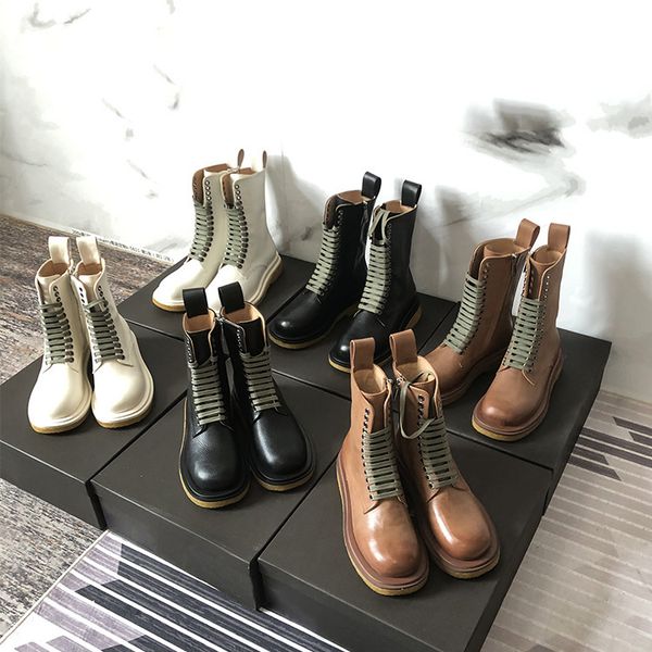 fashion genuine leather motorcycle boots inner heightening shoes non-slip high martin boots comfortable versatile women shoes, Black
fashion genuine leather motorcycle boots inner heightening shoes non-slip high martin boots comfortable versatile women shoes, Black