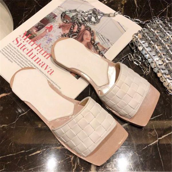 плетеные плоские слайды летнего пляж вскользь смешанные цвета sandalias mujer 2020 квадратный носок щепка трендовая обувь открытых тапочки ж, Black
плетеные плоские слайды летнего пляж вскользь смешанные цвета sandalias mujer 2020 квадратный носок щепка трендовая обувь открытых тапочки ж, Black