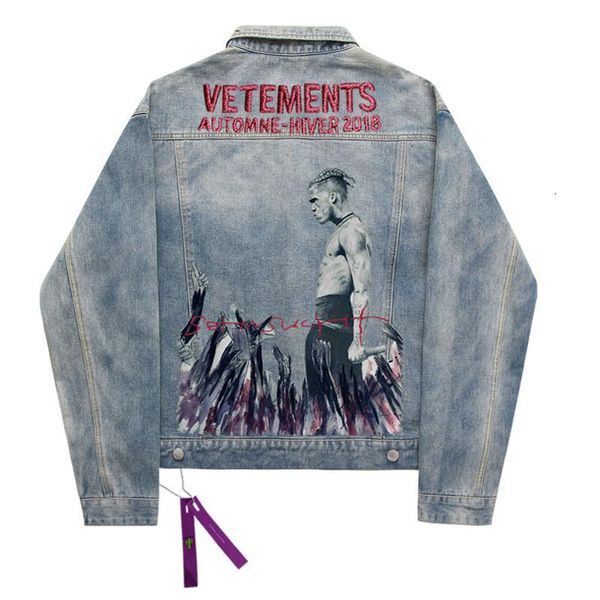 19ss washed blue singer printing denim jacket button casual jackets fashion outerwear men women couple street long sleeve jacket hfhljk039, Black;brown
19ss washed blue singer printing denim jacket button casual jackets fashion outerwear men women couple street long sleeve jacket hfhljk039, Black;brown