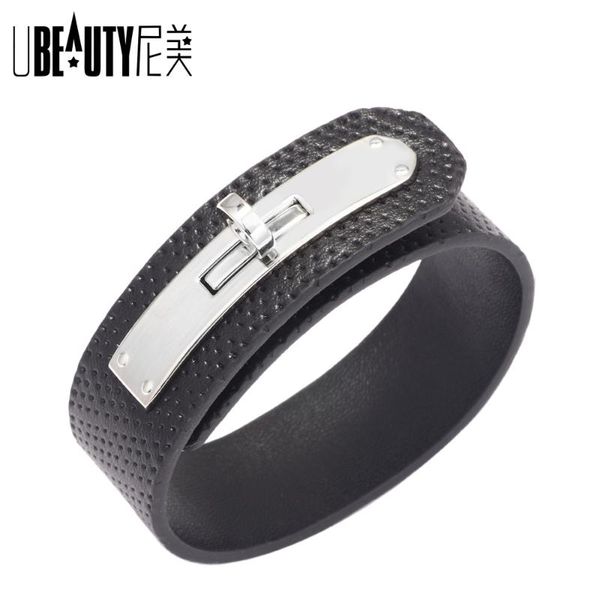 charm bracelets ubeauty 2021 fashion leather bangles for women jewelry interchangeable manchette femme, Golden;silver
charm bracelets ubeauty 2021 fashion leather bangles for women jewelry interchangeable manchette femme, Golden;silver