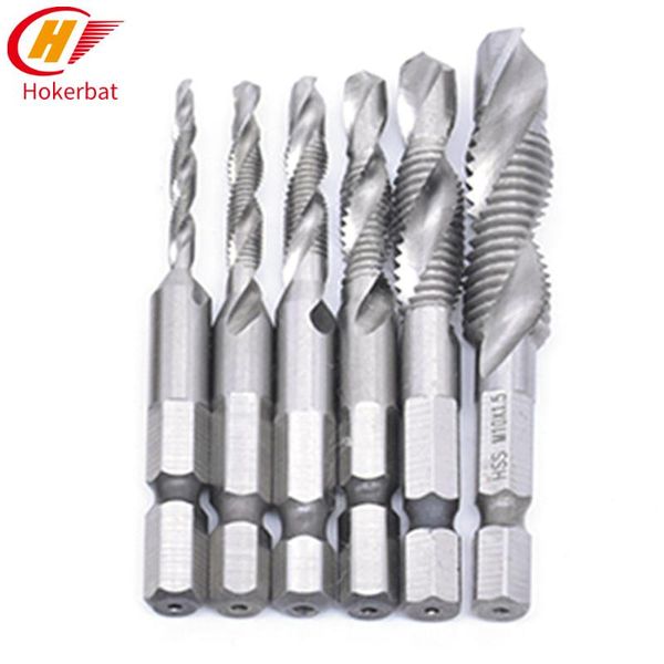 6pcs screw tap drill bits hss taps countersink deburr set metric combination bit high speed steel hexagon handle compound tap
6pcs screw tap drill bits hss taps countersink deburr set metric combination bit high speed steel hexagon handle compound tap