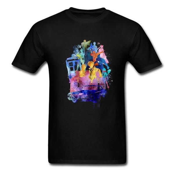 2018 multi-fandom collage fashion men t-shirt doctor who watercolor design short sleeve tee shirt black
2018 multi-fandom collage fashion men t-shirt doctor who watercolor design short sleeve tee shirt black