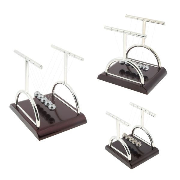 set of 3x t-shape newton's cradle balance balls physics science pendulum toy, foam boards packing, no worries about getting tangled
set of 3x t-shape newton's cradle balance balls physics science pendulum toy, foam boards packing, no worries about getting tangled