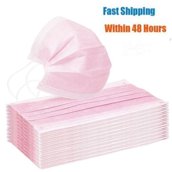 anti-dust anti-haze 50/100pcs breathable disposable non-woven face mask dust mask with elastic earband pink black white mascherine
anti-dust anti-haze 50/100pcs breathable disposable non-woven face mask dust mask with elastic earband pink black white mascherine