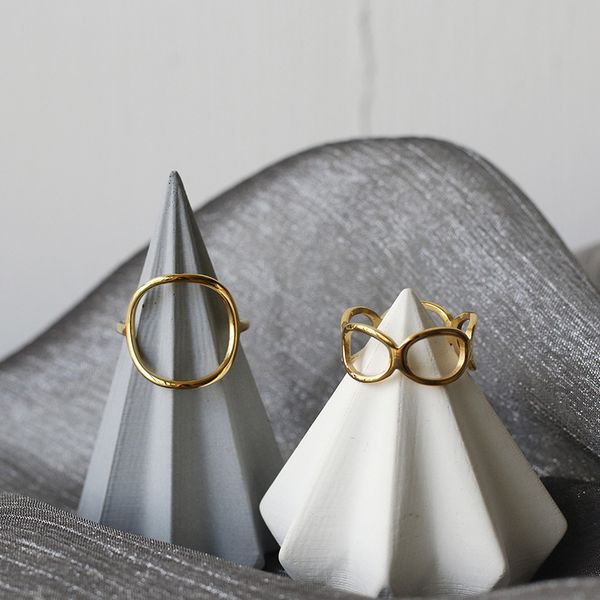 amaiyllis minimalist circle open ring simple geometric irregular gold rings personality jewelry for women ornaments, Golden;silver
amaiyllis minimalist circle open ring simple geometric irregular gold rings personality jewelry for women ornaments, Golden;silver
