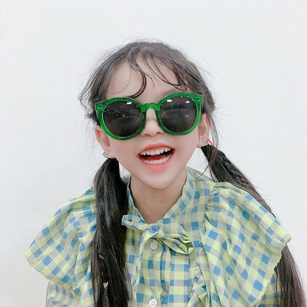 children's sunglasses 2020 new uv400 dark green frame black lenses cute girls personality shade sunglasses boys glasses oculos, White;black
children's sunglasses 2020 new uv400 dark green frame black lenses cute girls personality shade sunglasses boys glasses oculos, White;black