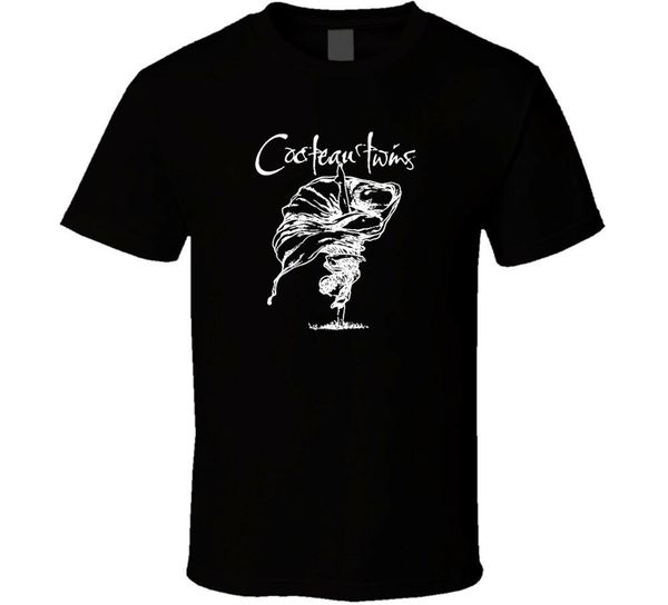 cocteau twins lullabies 4ad logo shirt black white tshirt men's tee shirt