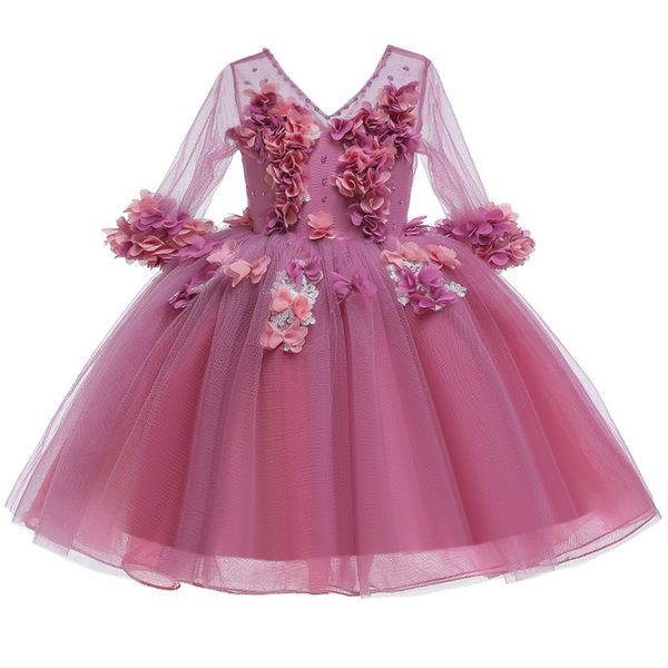 flower big bow princess dress children vestido kids dress for girls christmas new year clothing baby girl clothes size 4-12yrs, Red;yellow
flower big bow princess dress children vestido kids dress for girls christmas new year clothing baby girl clothes size 4-12yrs, Red;yellow