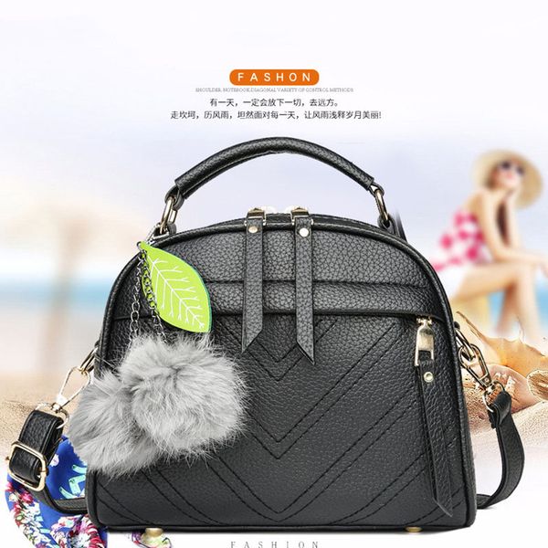 women handbag beading pendant ladies shoulder bag pu fashion messenger bag hairball bags crossbody bags for girls
women handbag beading pendant ladies shoulder bag pu fashion messenger bag hairball bags crossbody bags for girls