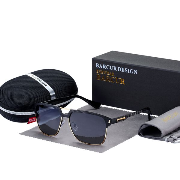 sunglasses barcur black hd polarized men driving sun glasses for man shades eyewear with box, White;black
sunglasses barcur black hd polarized men driving sun glasses for man shades eyewear with box, White;black