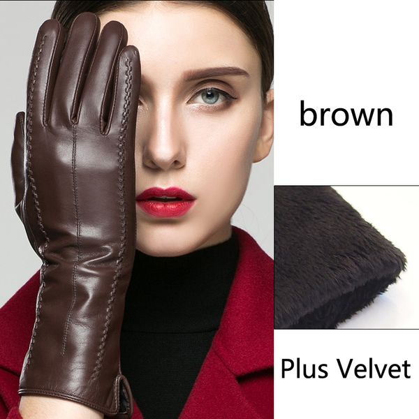 autumn winter fashion elegant ladies genuine leather gloves sheepskin gloves plus velvet warm long for women, Blue;gray
autumn winter fashion elegant ladies genuine leather gloves sheepskin gloves plus velvet warm long for women, Blue;gray