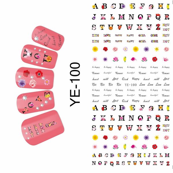 1x water decal nail sticker alphabet poem flower cat eye halloween witch spider cross bone ye100-105, Black
1x water decal nail sticker alphabet poem flower cat eye halloween witch spider cross bone ye100-105, Black