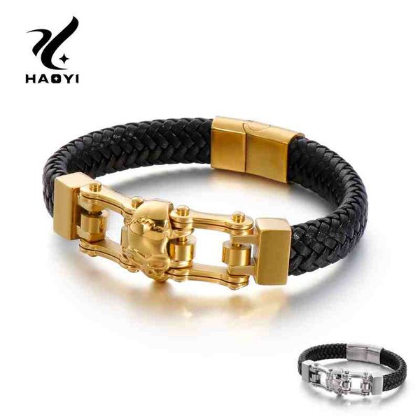 charm bracelets gold/sliver fashion skull stainless steel for men personality punk hiphop/rock male metal jewelry, Golden;silver
charm bracelets gold/sliver fashion skull stainless steel for men personality punk hiphop/rock male metal jewelry, Golden;silver