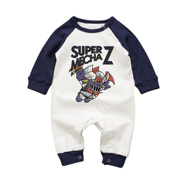 cotton baby clothing super mecha z cartoon printing newborn boys girls romper long sleeve infant overalls costume, Blue
cotton baby clothing super mecha z cartoon printing newborn boys girls romper long sleeve infant overalls costume, Blue