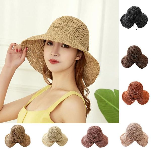 wide brim hats fashion summer side bonnet hat women bow sun floppy inflatable woman girl straw bucket cap, Blue;gray
wide brim hats fashion summer side bonnet hat women bow sun floppy inflatable woman girl straw bucket cap, Blue;gray