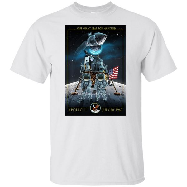 apollo 11 50th anniversary shirt moon landing 1969 2019 mens t-shirt s 2xl casual printing tee shirt