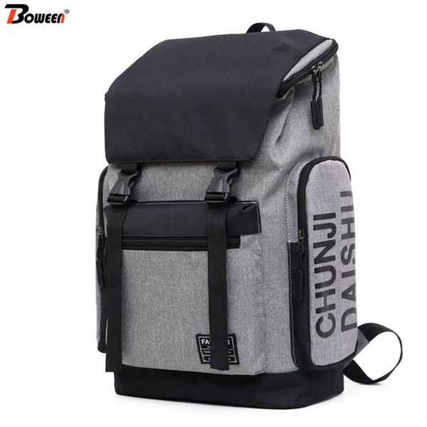 large capacity gray men's backpack casual travel backpack school bags teenage boys high college student 2020 spring new
large capacity gray men's backpack casual travel backpack school bags teenage boys high college student 2020 spring new