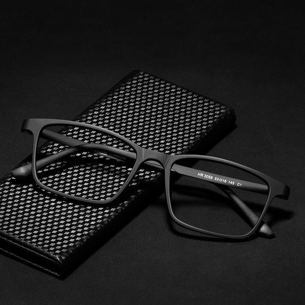 men's glasses frame ultralight fashion square business casual glasses frame optical female myopia 3058hr, White;black
men's glasses frame ultralight fashion square business casual glasses frame optical female myopia 3058hr, White;black