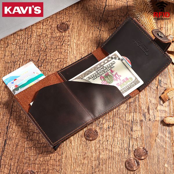 card holders kavis brand 2021 men id business bank case male mini protection coin wallet cow leather small bag, Brown;gray
card holders kavis brand 2021 men id business bank case male mini protection coin wallet cow leather small bag, Brown;gray