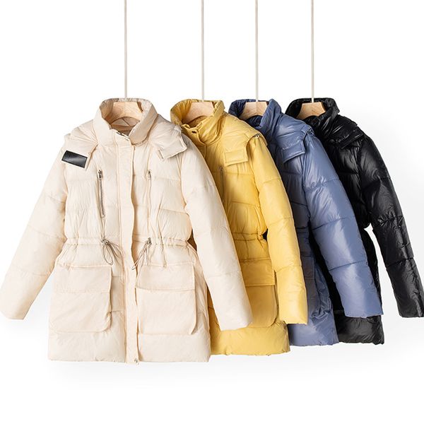 2020 popular korean loose bright down jacket women s middle long hooded small bright winter parkas leather wash coat, Black
2020 popular korean loose bright down jacket women s middle long hooded small bright winter parkas leather wash coat, Black