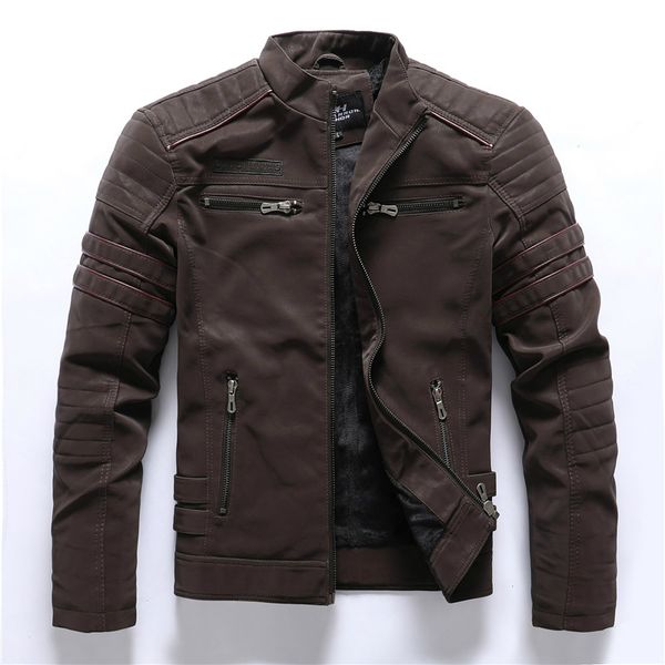 men fashion pu leather jackets coats mens autumn back skull embroidery motorcycle faxu leather jackets outwear male stand collar, Black
men fashion pu leather jackets coats mens autumn back skull embroidery motorcycle faxu leather jackets outwear male stand collar, Black