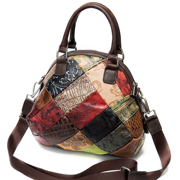brand new high-end ladies fashion bag genuine leather hobos women shoulder bags patchwork tote hand crossbody bag bolsa feminina, Black;red
brand new high-end ladies fashion bag genuine leather hobos women shoulder bags patchwork tote hand crossbody bag bolsa feminina, Black;red
