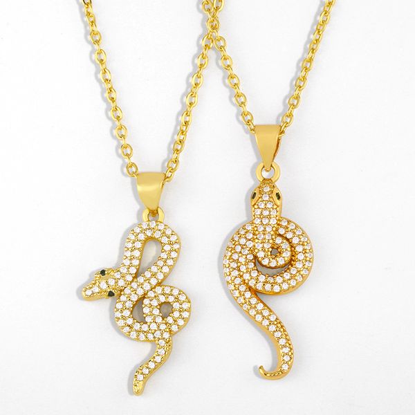pendant necklaces flola crystal gold animal snake necklace for women cz stone pave clavicle chain trendy jewelry gifts nker46, Silver
pendant necklaces flola crystal gold animal snake necklace for women cz stone pave clavicle chain trendy jewelry gifts nker46, Silver