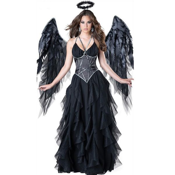halloween cosplay vampire dark angel costume cosplay ghost festival witch costume european and american 2020 new arrival, Blue;red
halloween cosplay vampire dark angel costume cosplay ghost festival witch costume european and american 2020 new arrival, Blue;red