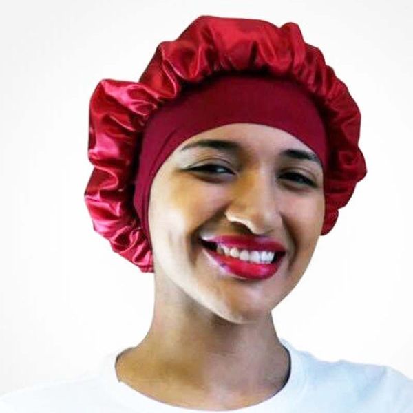 1 pcs hair bonnet cap wide elastic band sleeping salon bathing for women lady girls tc21, Blue;gray
1 pcs hair bonnet cap wide elastic band sleeping salon bathing for women lady girls tc21, Blue;gray