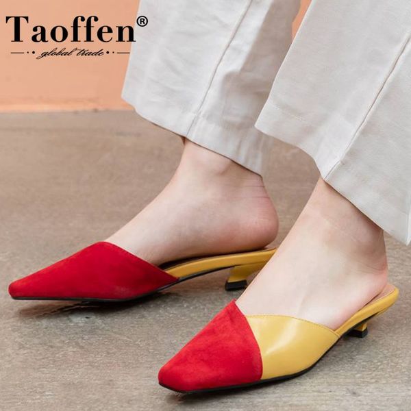 taoffen square toe sandals genuine leather summer women shoes low heels shoes strange heels lady slippers size 34-40, Black
taoffen square toe sandals genuine leather summer women shoes low heels shoes strange heels lady slippers size 34-40, Black