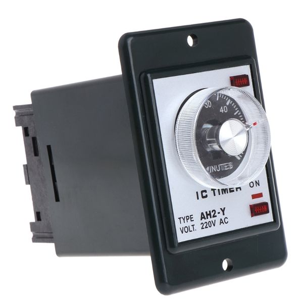 0-60 seconds/minutes power on delay timer switch time relay with socket base ac 220v
0-60 seconds/minutes power on delay timer switch time relay with socket base ac 220v