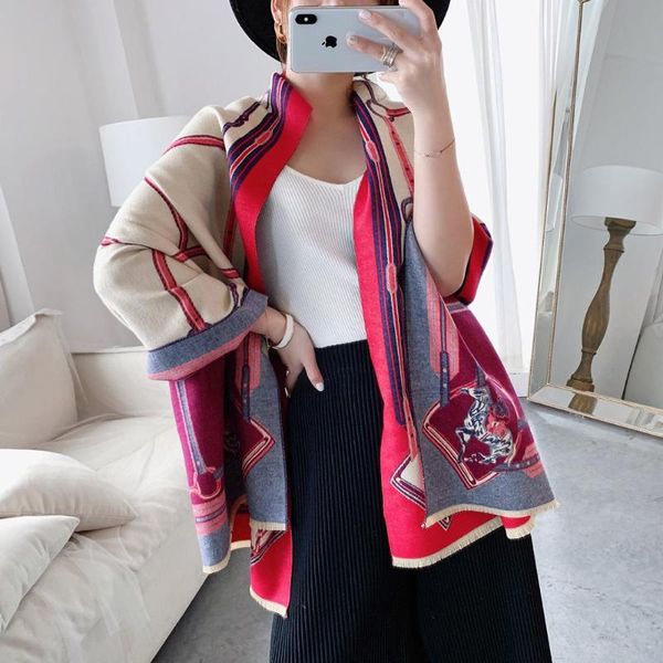 2020 new fashion winter scarf women cashmere warm foulard lady luxury knight pattern scarves soft bufanda shawls wraps, Blue;gray
2020 new fashion winter scarf women cashmere warm foulard lady luxury knight pattern scarves soft bufanda shawls wraps, Blue;gray