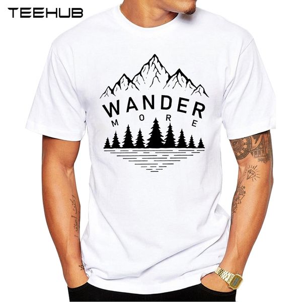 2019 teehub men's fashion wander more printed short sleeve t-shirt hipster o-neck design cool desgin tee
2019 teehub men's fashion wander more printed short sleeve t-shirt hipster o-neck design cool desgin tee
