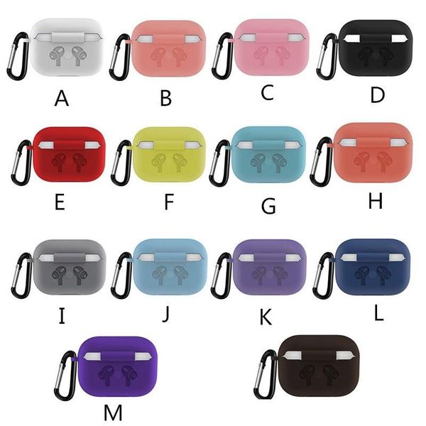 for apple airpods pro case three generation silicone protective air pods 3 earphone cases wireless bluetooth headsets case with carabiner
for apple airpods pro case three generation silicone protective air pods 3 earphone cases wireless bluetooth headsets case with carabiner