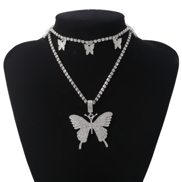 layered butterfly necklace women jewellery chains necklaces for women chain choker butterfly pendant statement 2020 fashion, Golden;silver
layered butterfly necklace women jewellery chains necklaces for women chain choker butterfly pendant statement 2020 fashion, Golden;silver
