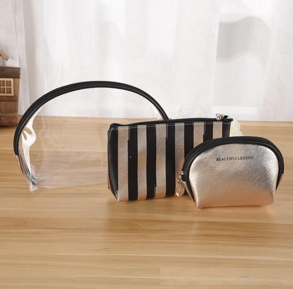 3pcs/set clear waterproof makeup bags fashion women transparent cosmetic bag travel storage bags 4 colors fast shipping
3pcs/set clear waterproof makeup bags fashion women transparent cosmetic bag travel storage bags 4 colors fast shipping