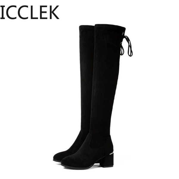 boots fashion over the knee long women winter high heels for thick heel black stretch botas
boots fashion over the knee long women winter high heels for thick heel black stretch botas