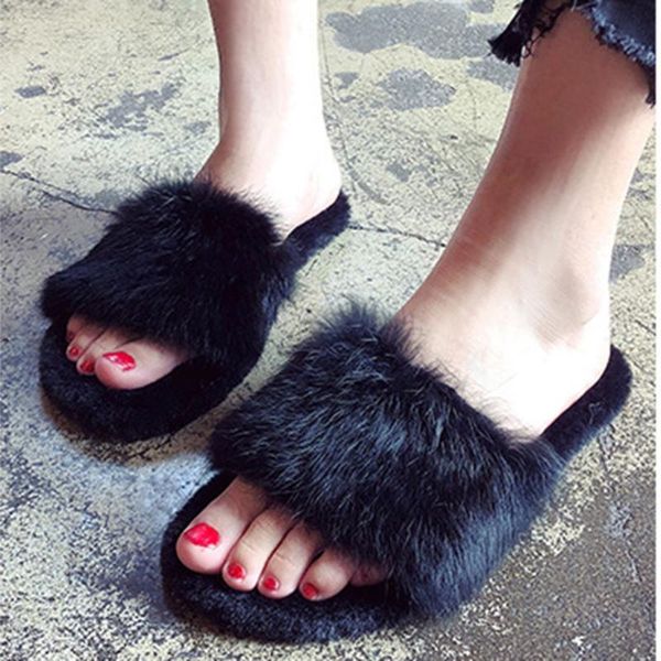 winter warm women slippers solid soft comfort plush indoor floor slippers female flat bed room shoes, Black
winter warm women slippers solid soft comfort plush indoor floor slippers female flat bed room shoes, Black