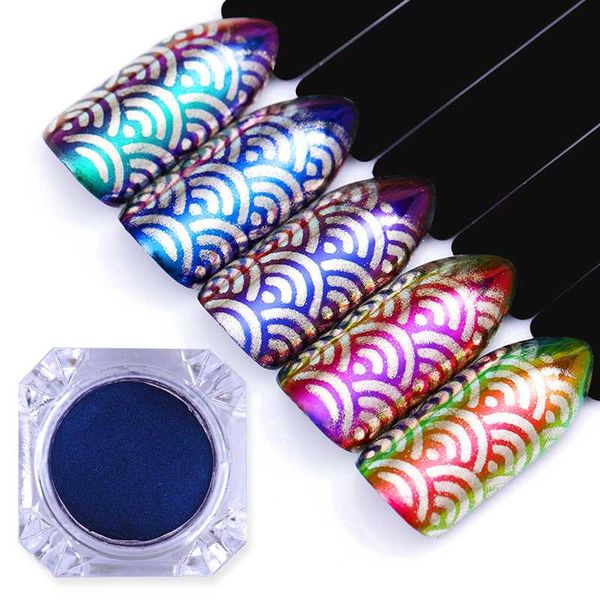 nail glitter 2pcs chameleon powder magnetic shining mirror effect pigment art decorations diy dust design 0.2g 1pc, Silver;gold
nail glitter 2pcs chameleon powder magnetic shining mirror effect pigment art decorations diy dust design 0.2g 1pc, Silver;gold