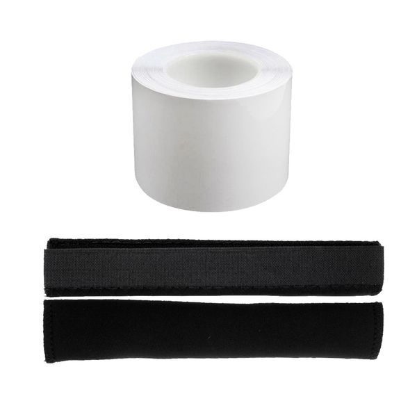 transparent bike frame protection sticker tape & 2 chain protector 
transparent bike frame protection sticker tape & 2 chain protector