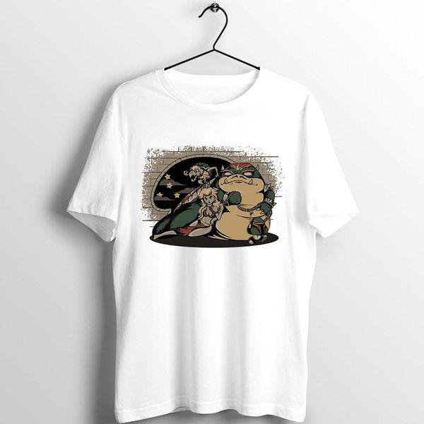 men's t shirt mario princess peach jabba the hunt slave funny mashup artwork art printed tee
men's t shirt mario princess peach jabba the hunt slave funny mashup artwork art printed tee