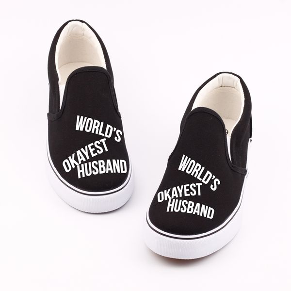 e-lov funny words print women girls casual canvas shoes custom design couples lovers slip on shoes leisure loafers for valentine, Black
e-lov funny words print women girls casual canvas shoes custom design couples lovers slip on shoes leisure loafers for valentine, Black